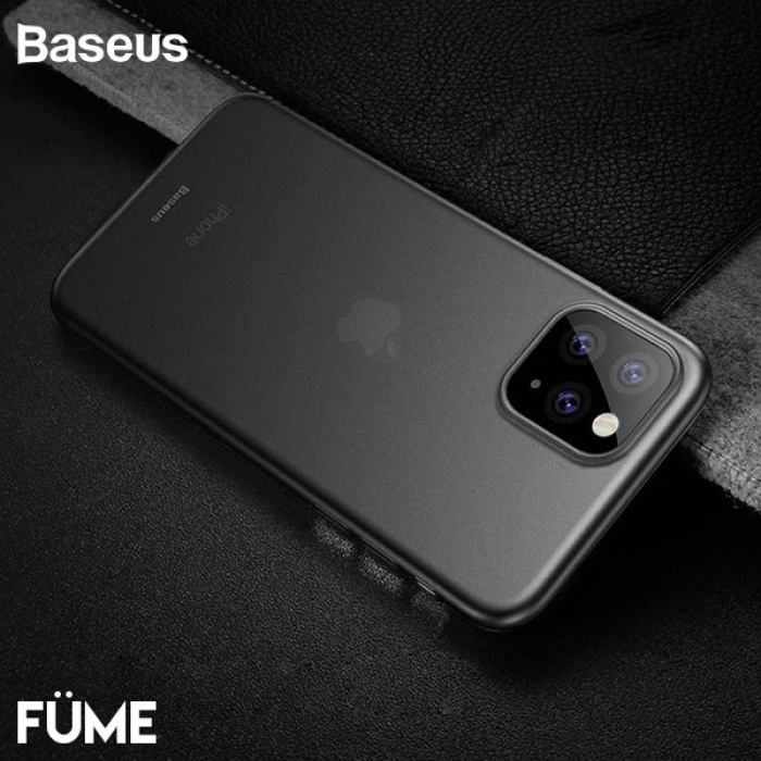 Baseus Wing Case İPhone 11 Pro 5.8 2019 Ultra İnce Lux Mat Şeffaf Kılıf