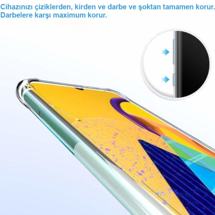 Samsung Galaxy M30S Anti-Drop Darbe Emici Silikon Kılıf