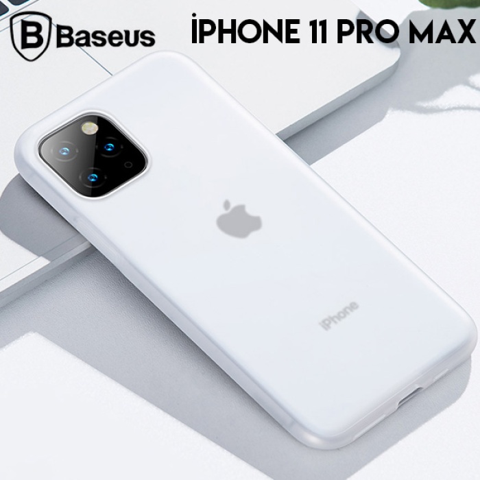 Baseus Jelly Liquid Silica Gel iPhone 11 Pro Max 6.5 Kılıf Şeffaf Sıvı Silikon Kılıf