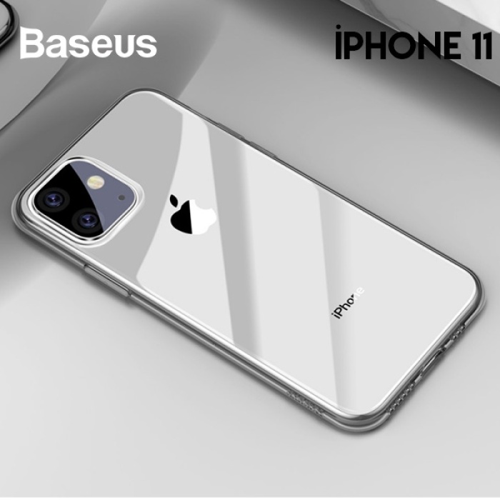 Baseus Simplicity Series iPhone 11 6.1inch 2019 Şeffaf Gel Silikon Kılıf