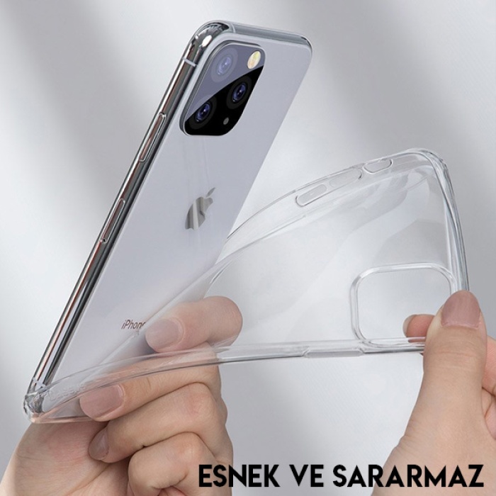 Baseus Simplicity Series iPhone 11 6.1inch 2019 Şeffaf Gel Silikon Kılıf