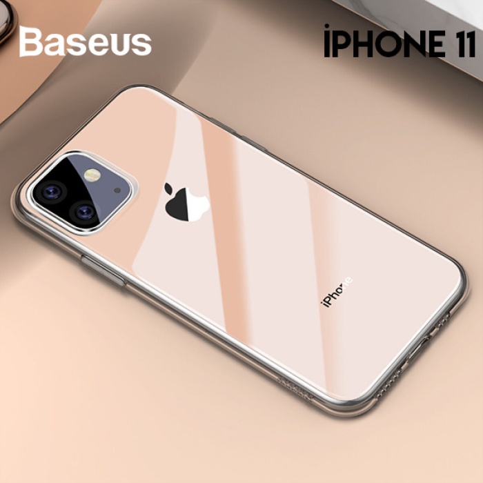 Baseus Simplicity Series iPhone 11 6.1inch 2019 Şeffaf Gel Silikon Kılıf