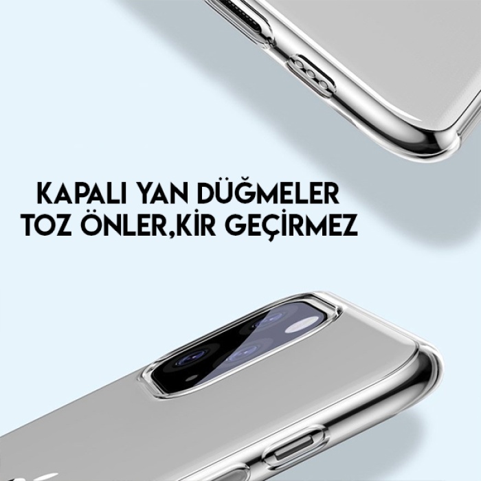 Baseus Simplicity Series iPhone 11 Pro Max 6.5 Kılıf Şeffaf Gel Silikon Kılıf