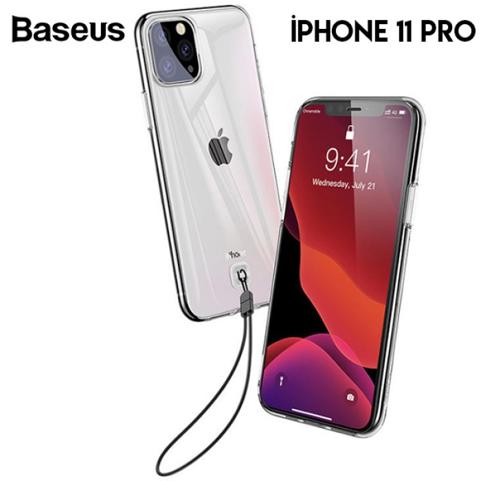 Baseus Transparent Key İPhone 11Pro 5.8inch（2019） Şeffaf Silikon Kılıf