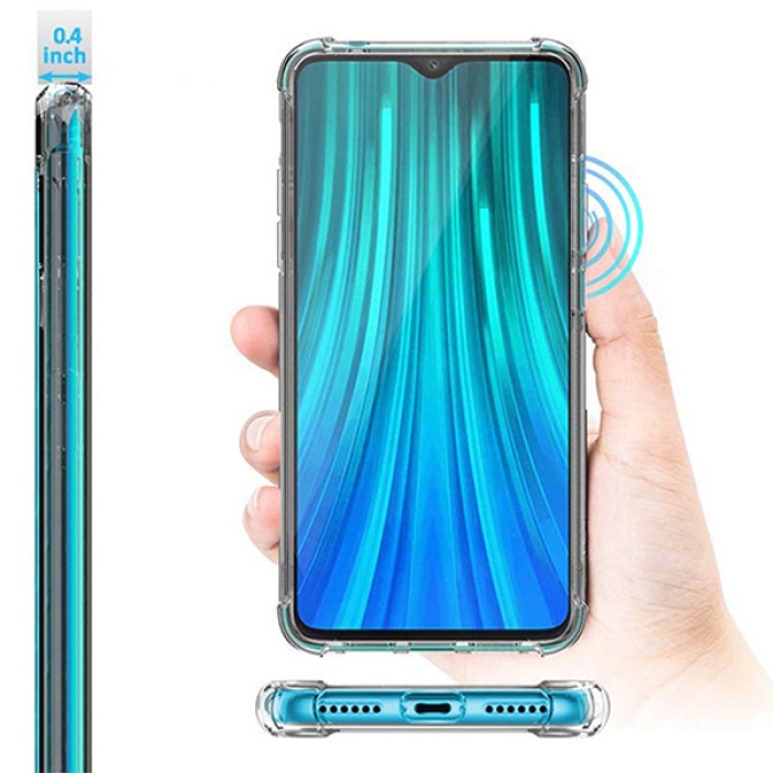 Xiaomi Redmi Note 8 Pro Anti-Drop Darbe Emici Silikon Kılıf