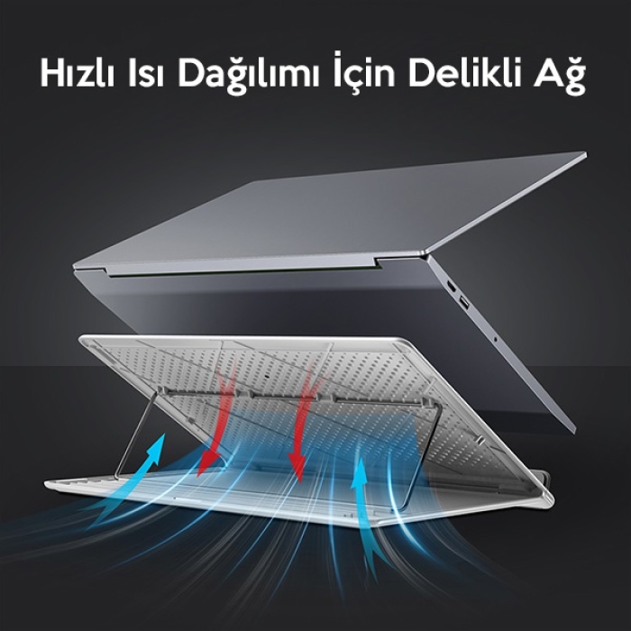 Baseus Lets go Mesh Ayarlanabilir Katlanır Laptop-Bilgisayar Standı