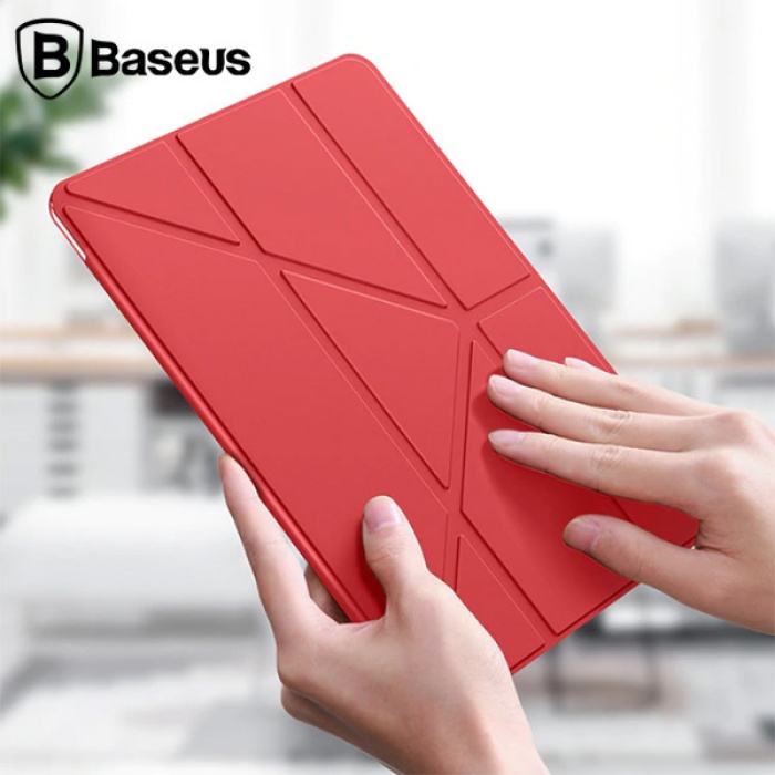 Baseus Y-Type Akıllı Deri Kılıf  İPad 7 nesil 10.2inch Tablet Kılıf