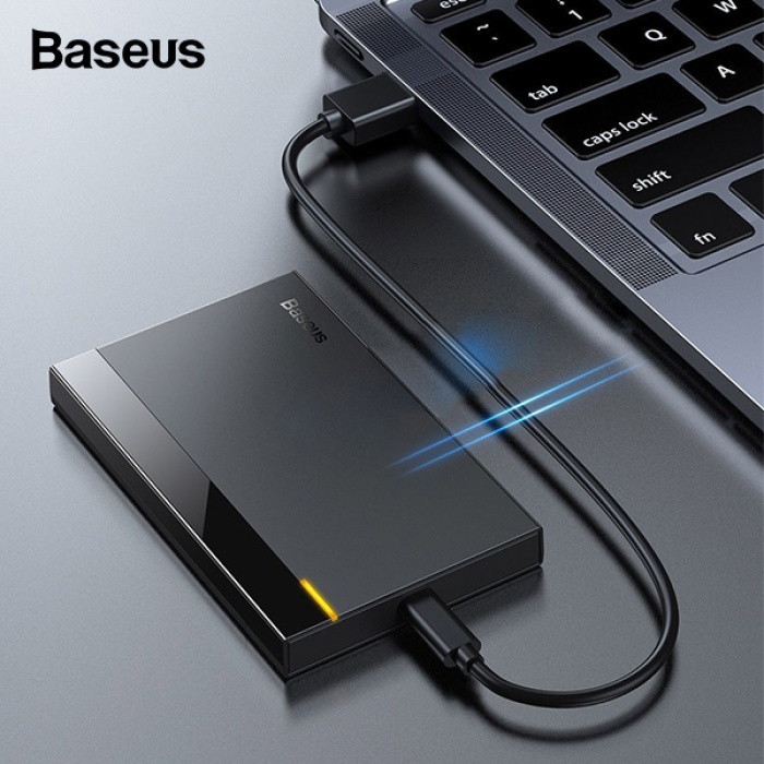 BASEUS Full Speed Series 2.5-inch Hard Disk Kutusu (GEN1) (Wiring USB-A to Type-C 50cm)