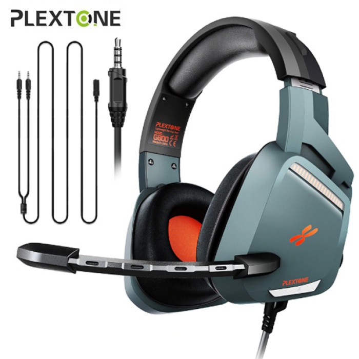 Plextone G800 3.5mm Teleskopik Kablolu Gaming Oyuncu Kulaklığı