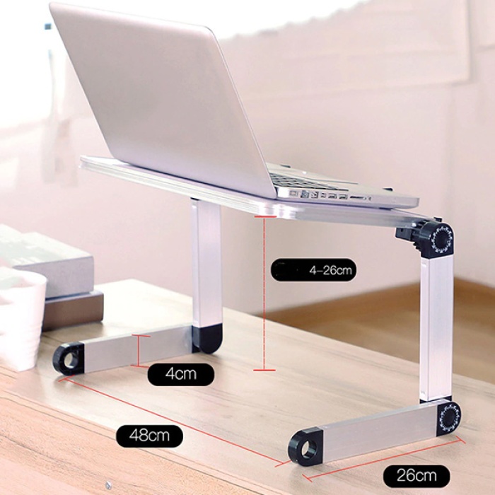 Universal Yükseklik Ayarlı Portatif Katlanabilir Laptop,iPad Sehpası Stand