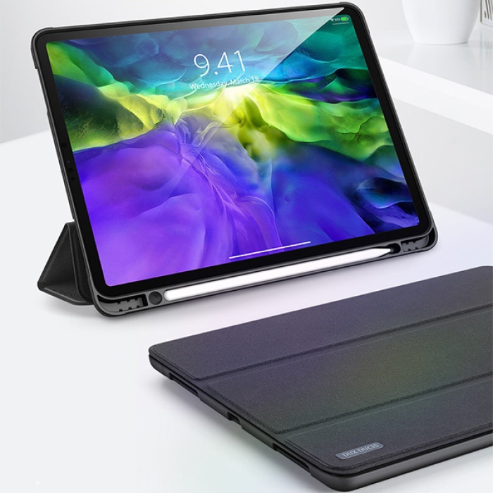 DUX DUCİS iPad Pro 12.9 (2021-2020-2018 )Kılıf Soft Tpu Mıknatıslı Domo Series Kılıf