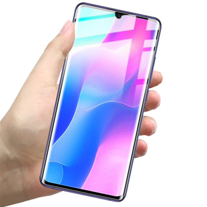 Gor Xiaomi Mi Note 10  Lite 3D Kavisli Darbe Emici Full Ekran Koruyucu 3 Adet Set