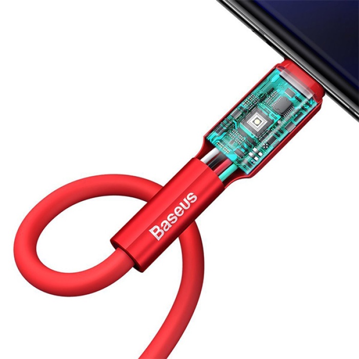 BASEUS Silica Gel USB Type-C 3.0A Hızlı Şarj  Usb Şarj Kablosu 1M