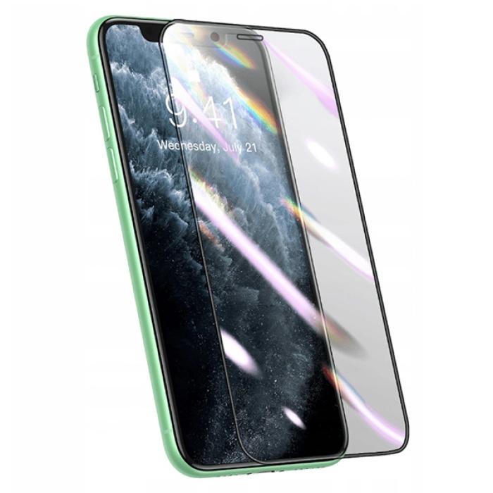 Baseus 0.25MM İPhone 11-XR,3D Curved Full  Tempered  Cam Ekran Koruyucu