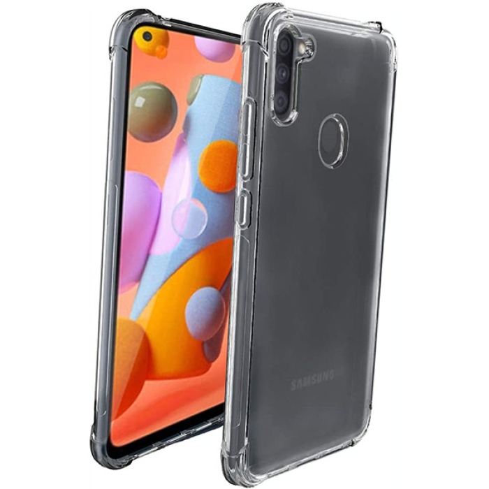 SM Galaxy M11-A11 Anti-Drop Darbe Emici Silikon kılıf Shockproof kılıf