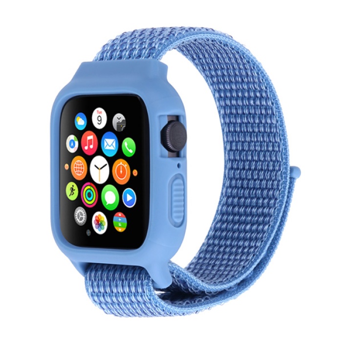 Apple Watch 6-SE-5-4 44mm - 3-2-1 42mm Kayış Kordon Kılıf Silikon