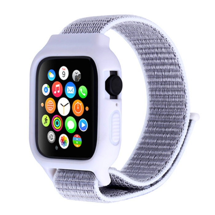 Apple Watch 6-SE-5-4 44mm - 3-2-1 42mm Kayış Kordon Kılıf Silikon