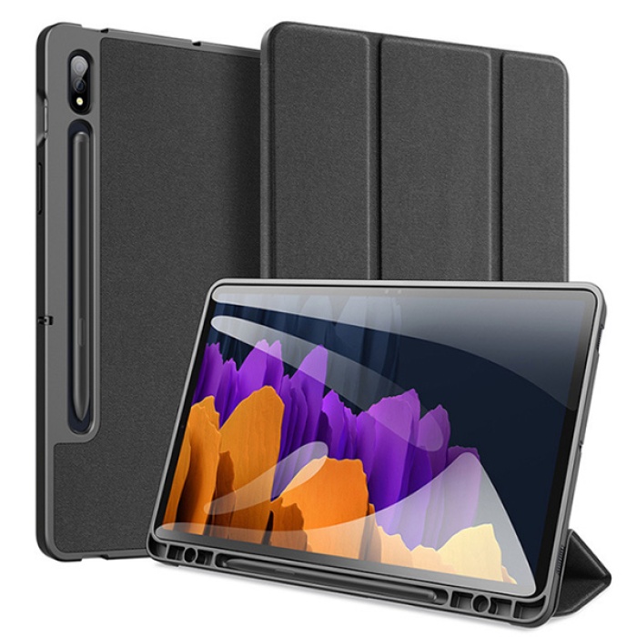 Dux Ducis Galaxy Tab S8 Plus (X800-X806) S7FE (T730-T736B) S7 Plus (T970-T976B) Kılıf Domo Series