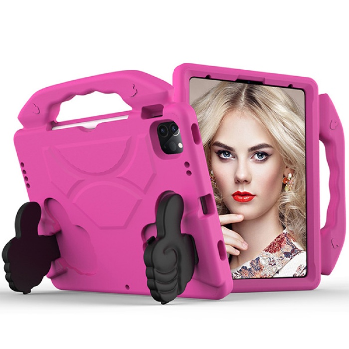 İPAD PRO 11 (2021-2020-2018) Air 4. Nesil 10.9  Kılıf Eva Çocuk Shockproof Standlı Taşınabilir