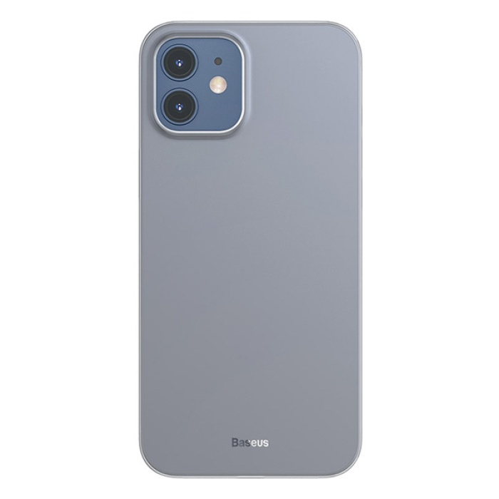 Baseus Wing Case İPhone 12 Mini 5.4 Kılıf Ultra İnce Lux Mat Şeffaf Kılıf