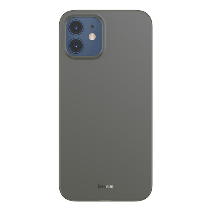 Baseus Wing Case İPhone 12 Mini 5.4 Kılıf Ultra İnce Lux Mat Şeffaf Kılıf