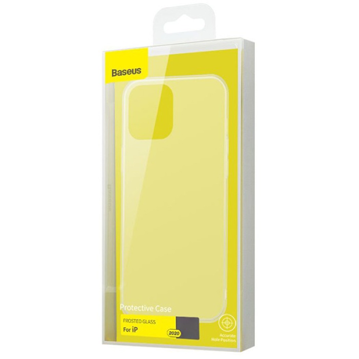 Baseus Wing Case İPhone 12 6.1 Kılıf Ultra İnce Lux Mat Şeffaf Kılıf