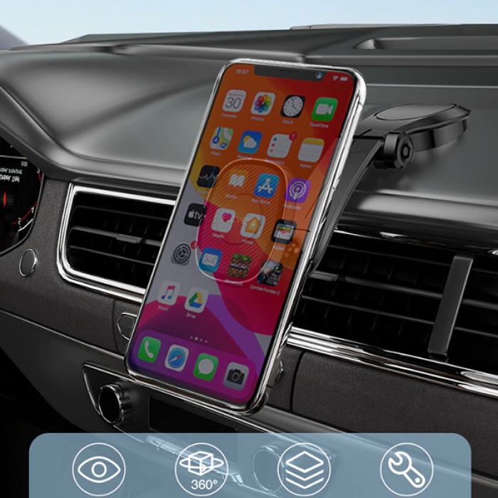 FLOVEME Manyetik Dashboard Mıkantıslı Araç Telefon Tutucu