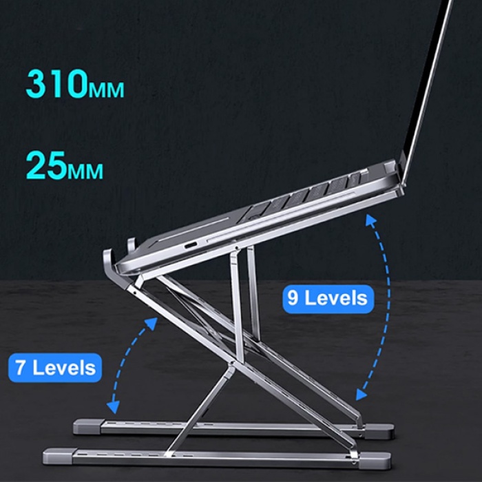 MC N8 Metal Yüksek Macbook Notebook Ayarlanabilir Katlanabilir Stand