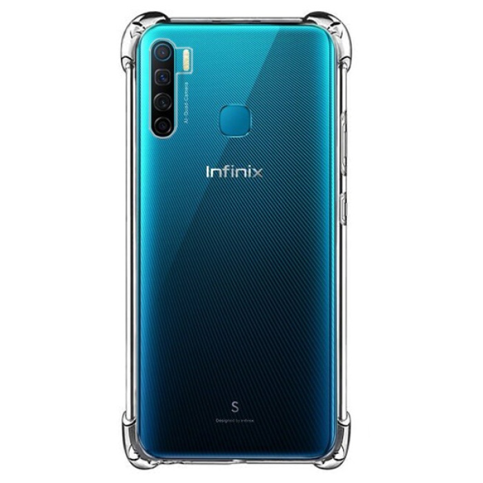 Infinix S5 Anti-Drop Silikon Kılıf Shockproof Kılıf