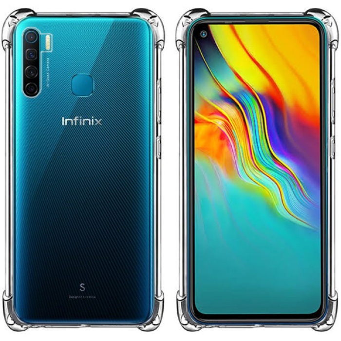 Infinix S5 Anti-Drop Silikon Kılıf Shockproof Kılıf