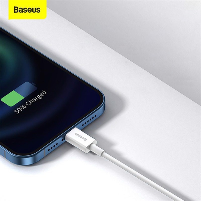 Baseus Superior Series USB to Lightning  iPhone Hızlı Şarj Kablosu 1 metre 2.4A