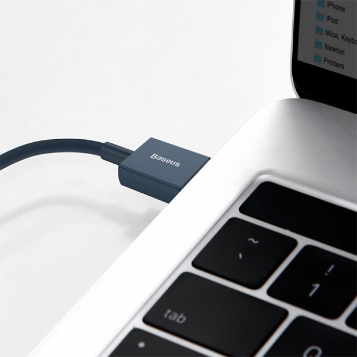 Baseus Superior Series USB to Lightning  iPhone Hızlı Şarj Kablosu 2 Metre 2.4A