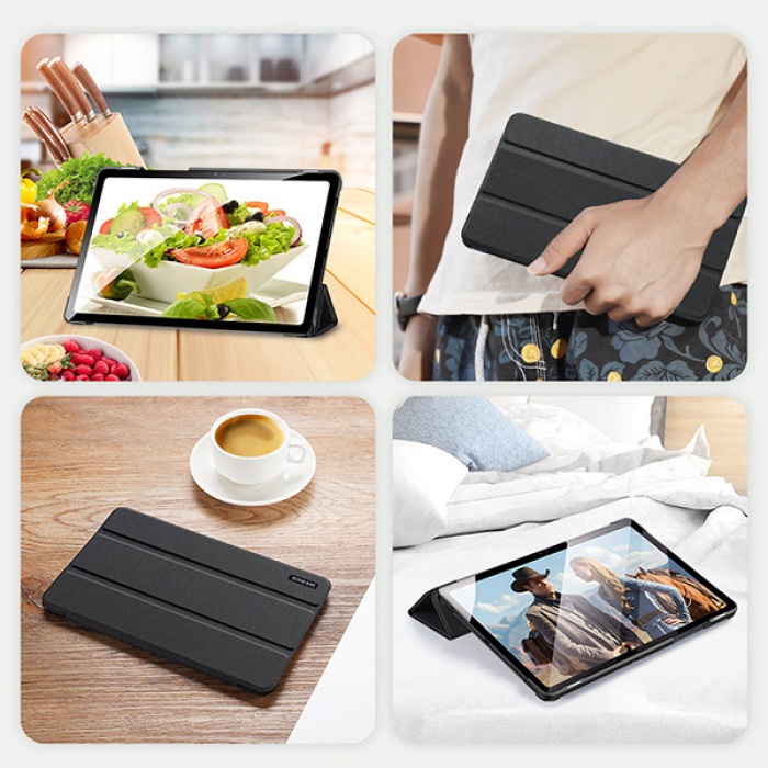 DUX DUCİS SM Tab A7 10.4 2020 (T500-T505) Kılıf Soft Tpu Mıknatıslı Domo Kılıf