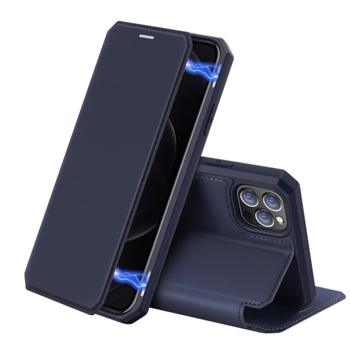 Dux Ducis Skin X Series iPhone 12 Pro Max Kapaklı Flip Cover Kılıf