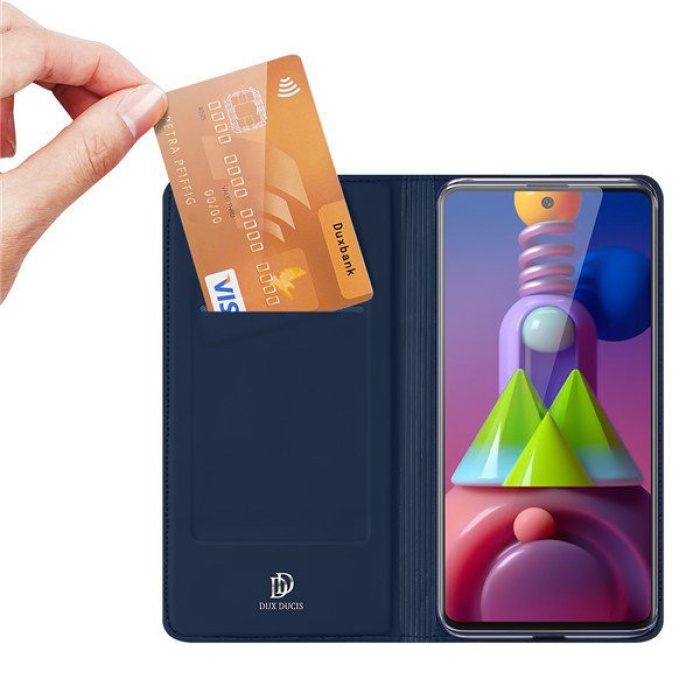 Dux Ducis SkinPro Series SM Galaxy M51 Kapaklı Flip Cover Kılıf