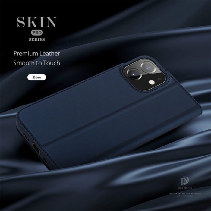 Dux Ducis SkinPro Series iPhone 12 Mini Kapaklı Flip Cover Kılıf