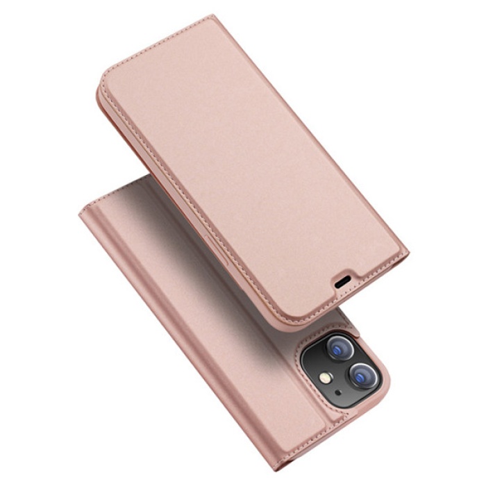 Dux Ducis SkinPro Series iPhone 12 Mini Kapaklı Flip Cover Kılıf