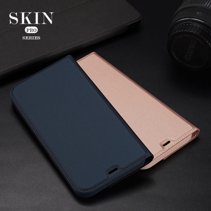 Dux Ducis SkinPro Series iPhone 12-12 Pro Kapaklı Flip Cover Kılıf