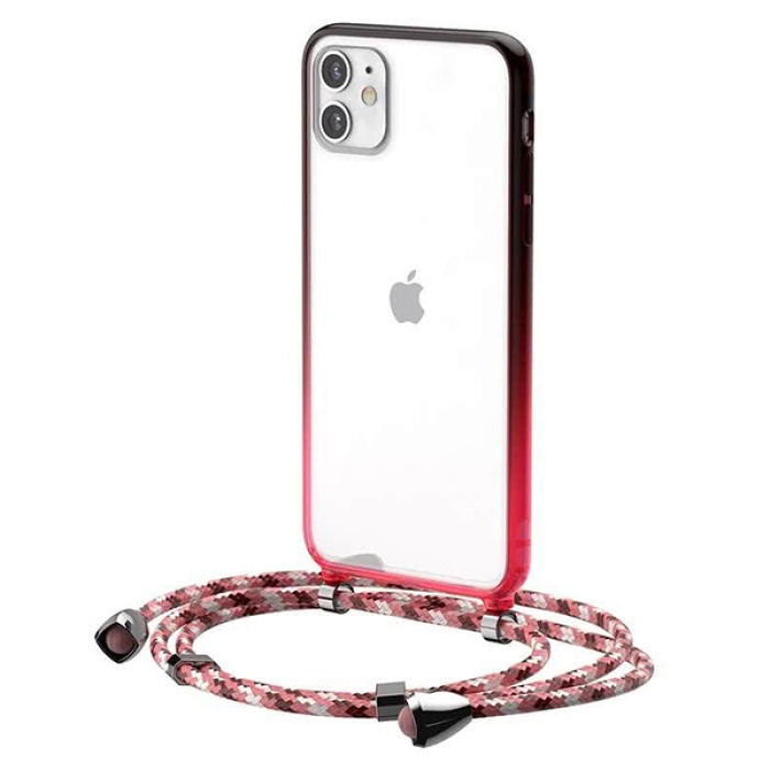 Baseus Element Crossbody Protective iPhone 11 6.1 Askılı Koruyucu Silikon Kılıf