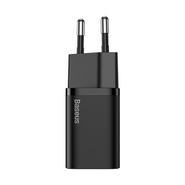 Baseus Super Si 20W PD Type-C Hızlı Şarj Adaptörü 20W İPhone 14-13- 12-11 Hızlı Şarj