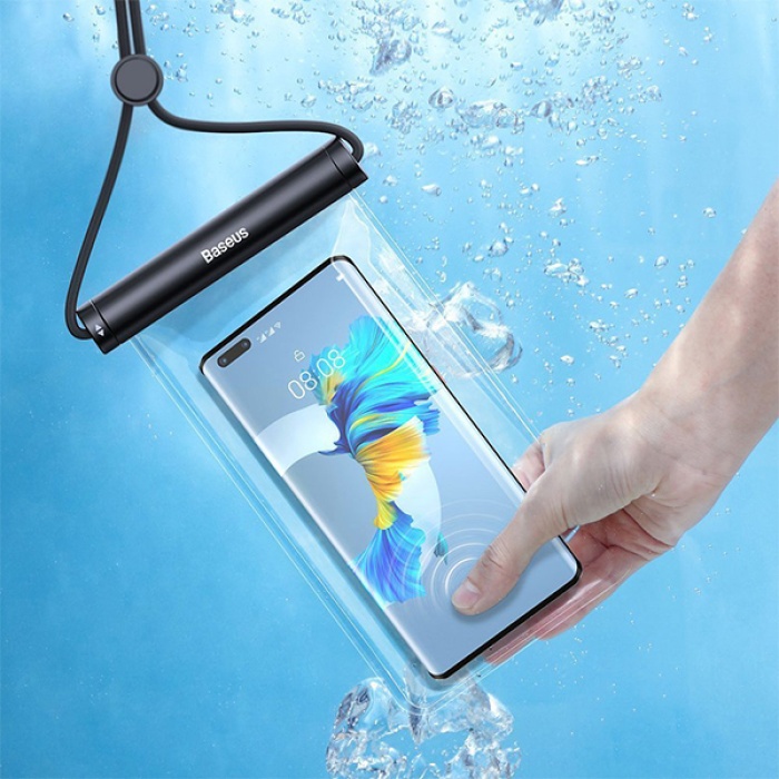 Baseus Cylinder Waterproof Case 7.2 inç Su Geçirmez Universal Telefon Kılıfı