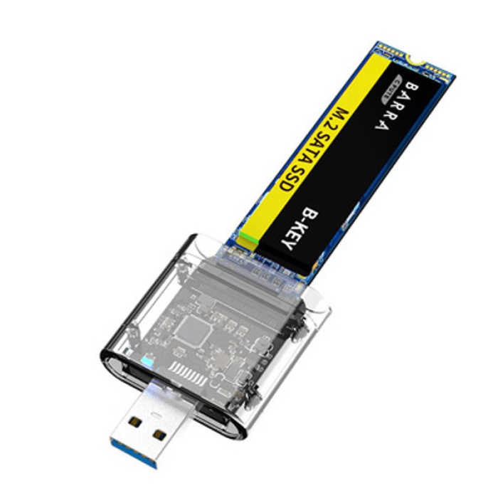 M.2 Sata USB 3.0 Gen1 SSD 5Gbps Yüksek Hızlı SSD Harddisk Kutusu