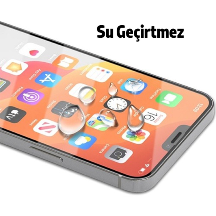 BEST iPhone 12 - 12 Pro 6.1 9H 3D Tempered Full Cam Ekran Koruyucu