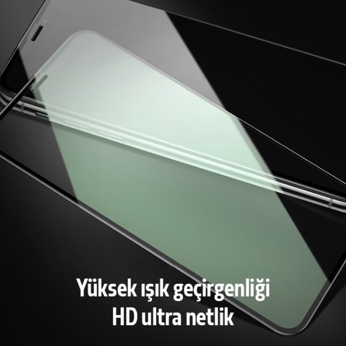 İPhone 11 Pro-XS 5.8 Anti -Blue Green Light Göz Korumalı Tempered Full Ekran Koruyucu