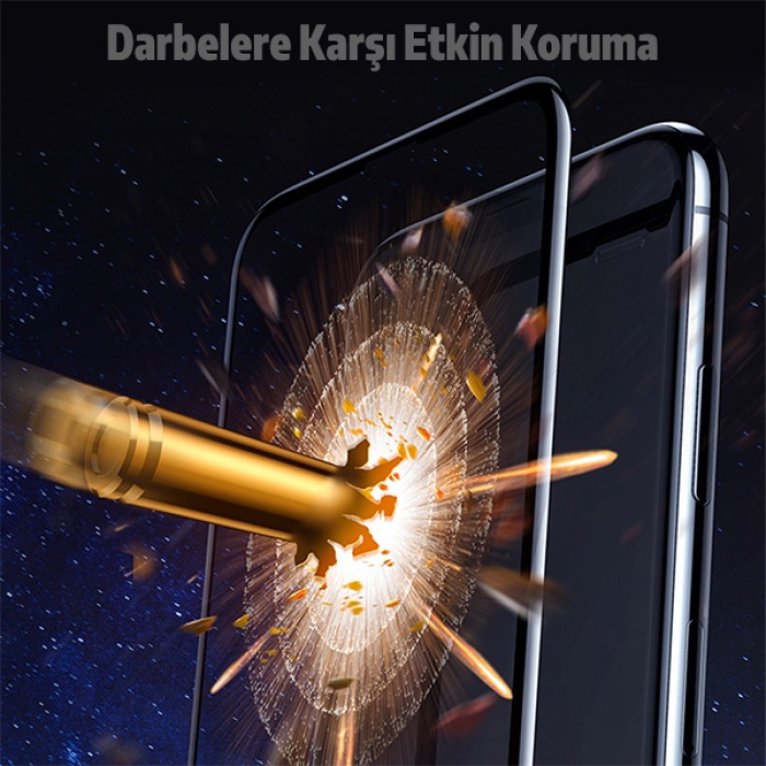 BEST iPhone 11 - XR 9H 3D Tempered Full Cam Ekran Koruyucu