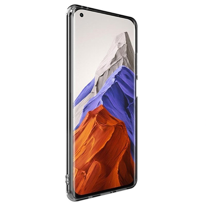 GOR Xiaomi Mi 11 Pro Kılıf Kamera Korumalı Şeffaf Silikon Kılıf