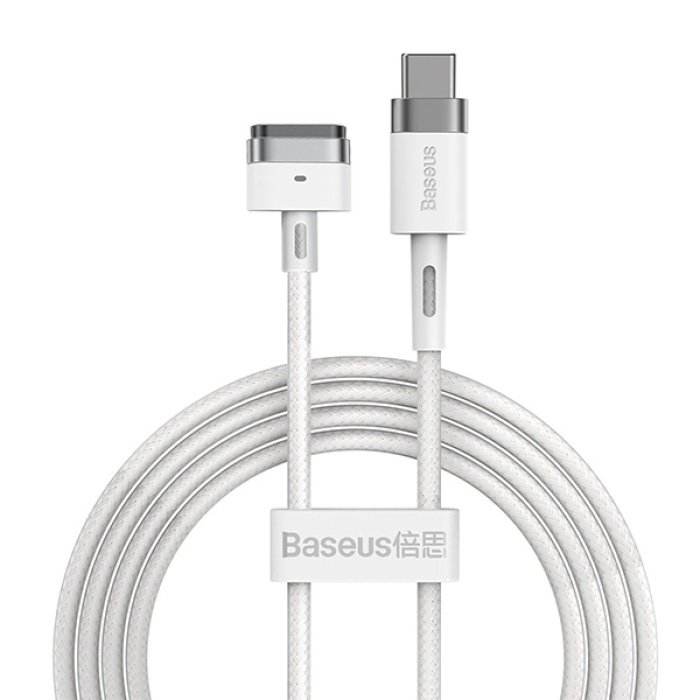 Baseus Zinc Manyetik T Uçlu 60W Macbook Hızlı Şarj Güç Kablosu 2m