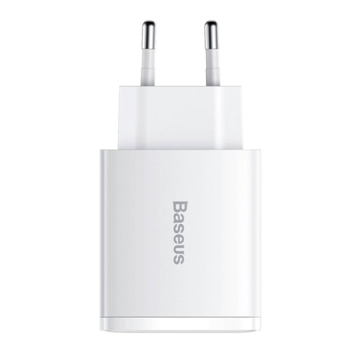 Baseus Compact 30W 2 USB + TYPE-C Çıkışlı Hızlı Şarj Başlığı