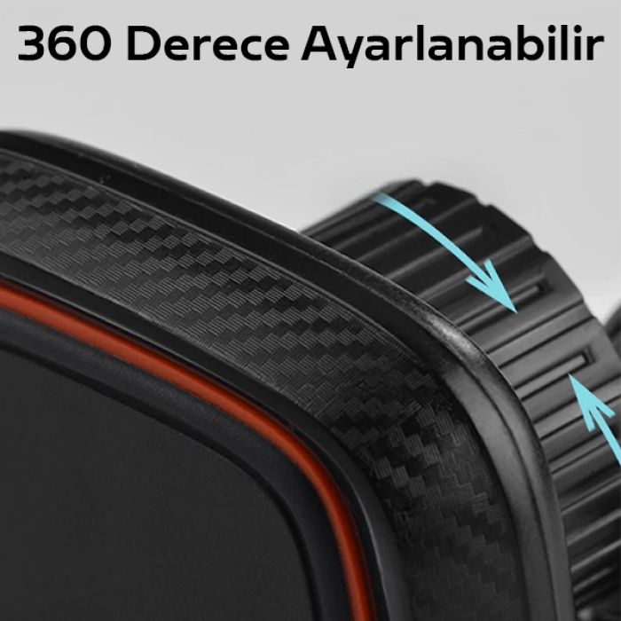 Universal C6 Magnetic Air Vent Mıknatıslı Araç Tutucu 360 Derece