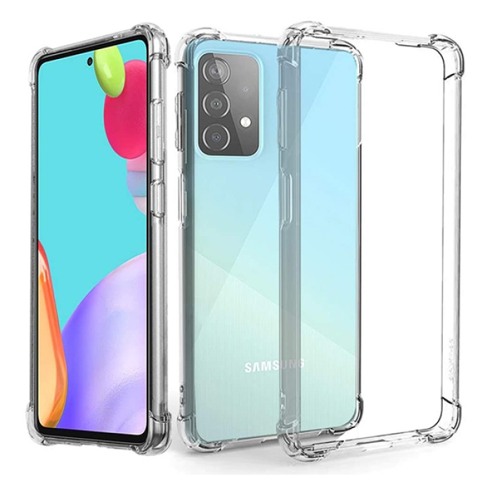 SM Galaxy A52 (A525F) Anti-Drop Shockproof Darbe Emici Silikon Kılıf